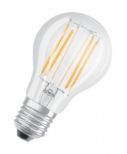 Светодиодная лампа Osram PARATHOM CL A FIL GL   75 non-dim 7.5W/840 E27 прозрачная 4058075591639