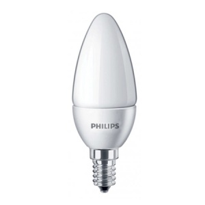 Светодиодная лампа Philips EcohomeLEDCandle 5W 500lm E14 827 B35 FR 500lm свеча 929002968437