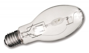 Металлогалогенная лампа Sylvania HSI-HX 250W/CL 4500K E40 2.1A 23000lm d90x227 прозрач верт±15° 0020357