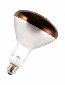 Инфракрасная лампа накаливания Tungsram TU 150R/IR/RU/E27 220-240V 93112563