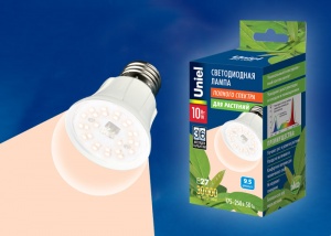 Светодиодная лампа Uniel LED-A60-10W/SPFR/E27/CL PLP01WH UL-00001820
