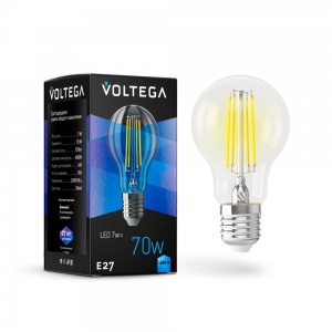 Светодиодная лампа Voltega General purpose bulb E27 7W 4000K 7141