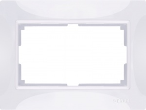  Рамка для двойной розетки (белый, basic) Werkel W0082001