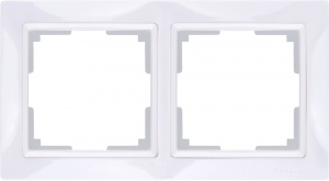  Рамка на 2 поста (белый, basic) Werkel W0022001
